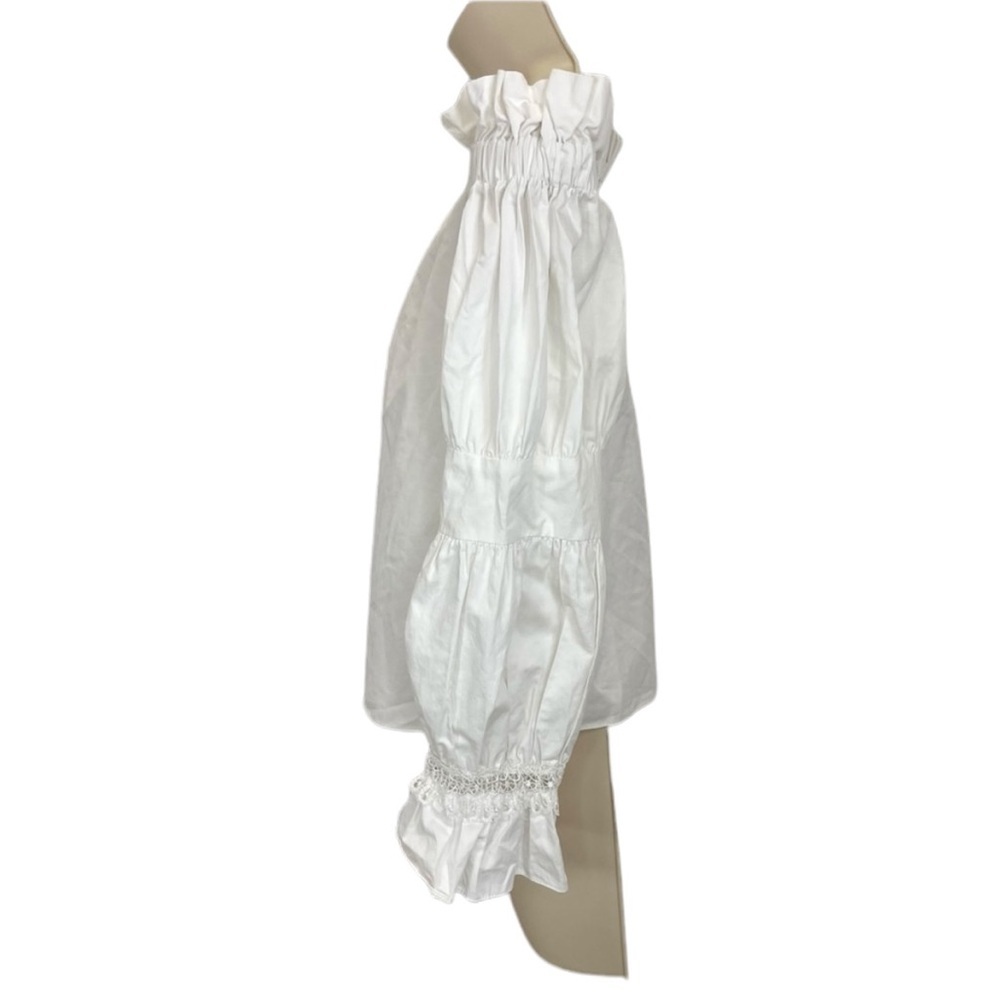 Alexis Ruffle Top XS White - Picture 5 of 15